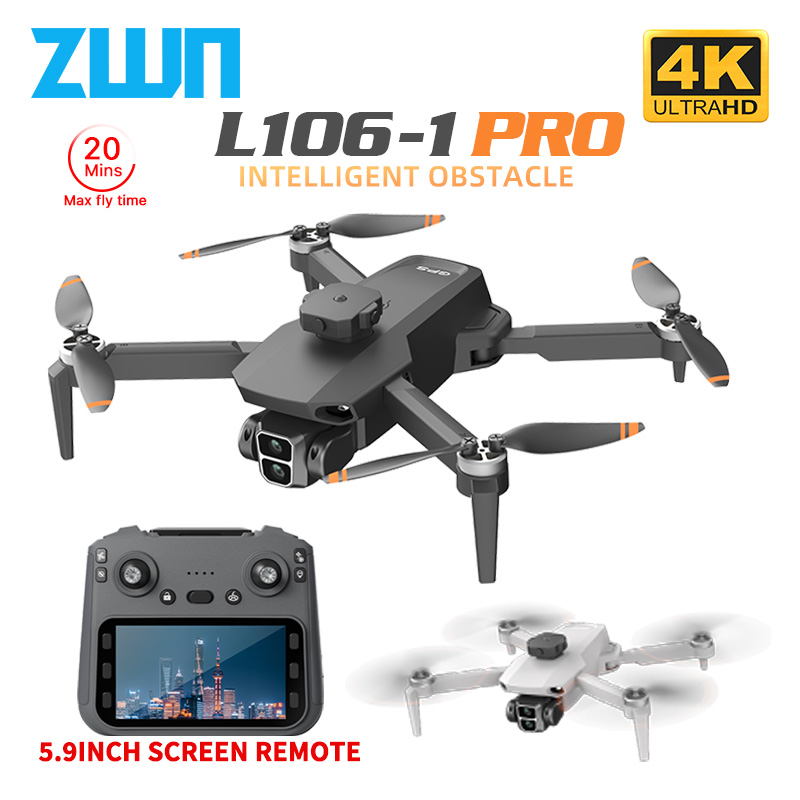 Drone Mapping - L106-1PRO GPS Professional Drone 4K HD