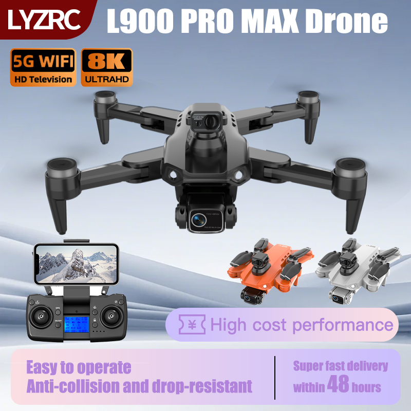 Drone Surveying - โดรน LYZRC L900 PRO MAX พร้อมระบบเลเซอร์หลบหลีกสิ่งกีดขวาง